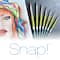 Princeton™ Snap!™ Series 9950 Synthetic Short Handle Chisel Blender Brush, Size 2